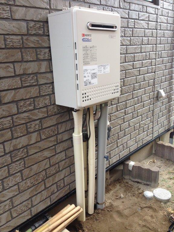 給湯器交換工事　新潟県新潟市秋葉区　GT-C2052AWX-2-BL-13A - After