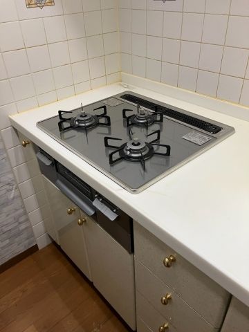 ビルトインガスコンロ レンジフード交換工事　神奈川県横浜市鶴見区　N3WT6RWTNASI-13A - After