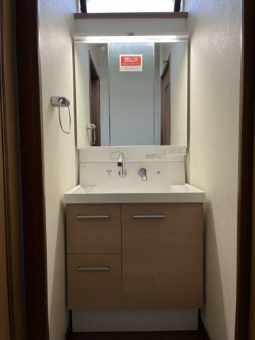 洗面化粧台交換工事　千葉県我孫子市　AR3H-755SY-U-LP2H
