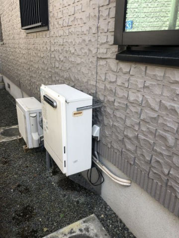 ガス給湯器交換工事　静岡県静岡市葵区　GT-C2462ARX-2-BL-set-13A - Before
