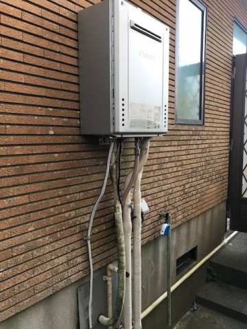 ガス給湯器交換工事　千葉県旭市　GT-C2462SAWX-2-BL-set-LPG