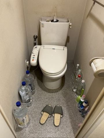 トイレ交換工事　千葉県浦安市　BC-Z30P-DT-Z350-BN8 - Before