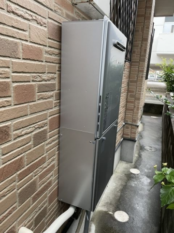 ガス給湯器交換工事　福岡県筑紫郡那珂川町　RUF-E2406AW-set-13A