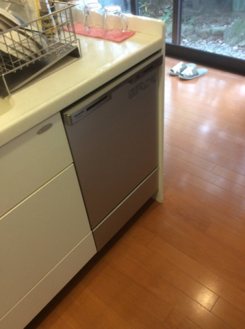 ビルトイン食洗機交換工事　兵庫県芦屋市　NP-45MC6T-sale