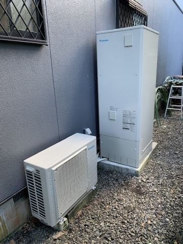 エコキュート交換工事　静岡県静岡市葵区　EQN37XFV-set - After