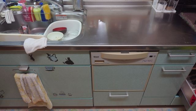 ビルトイン食洗機交換工事　岐阜県中津川市　EW-45R2S - Before