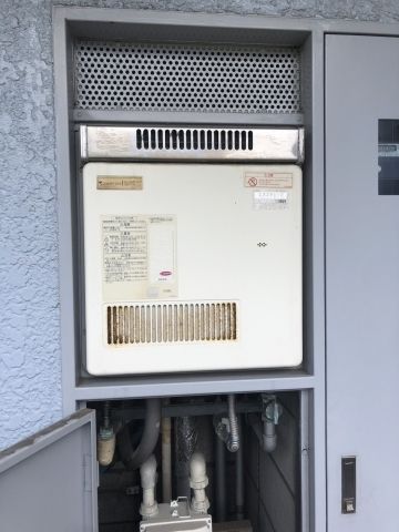 ガス給湯器交換工事　東京都品川区　RUX-A2016W-A-E-13A