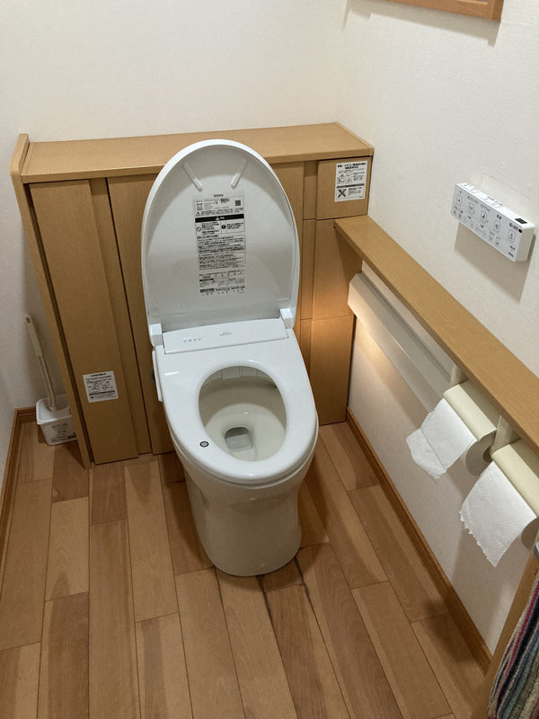 便座 便座交換工事　石川県能美市　TCF4744AM-NW1