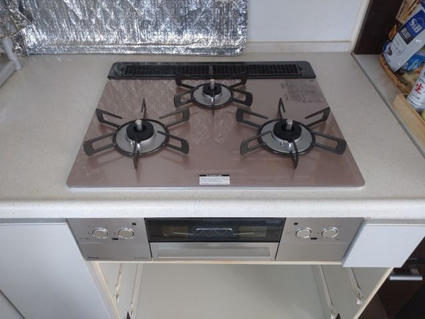ビルトインガスコンロ交換工事　東京都墨田区　RHS31W32L22RASTW-13A