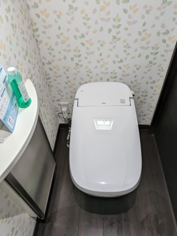 トイレ交換工事　長崎県長崎市　YBC-G30S-DV-G316-N-BW1