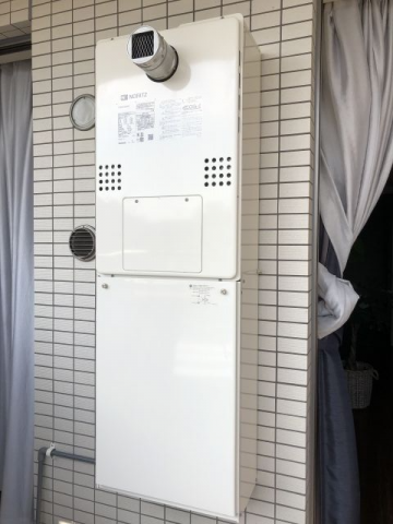 ガス給湯器交換工事　東京都中野区