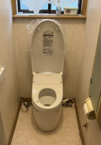トイレ交換工事　福島県郡山市　CES9710F-N-NW1