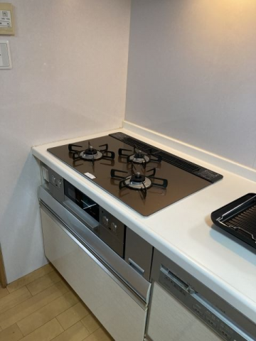 ビルトインガスコンロ交換工事　大阪府泉南市　RHS71W32L23RASTW-13A - After
