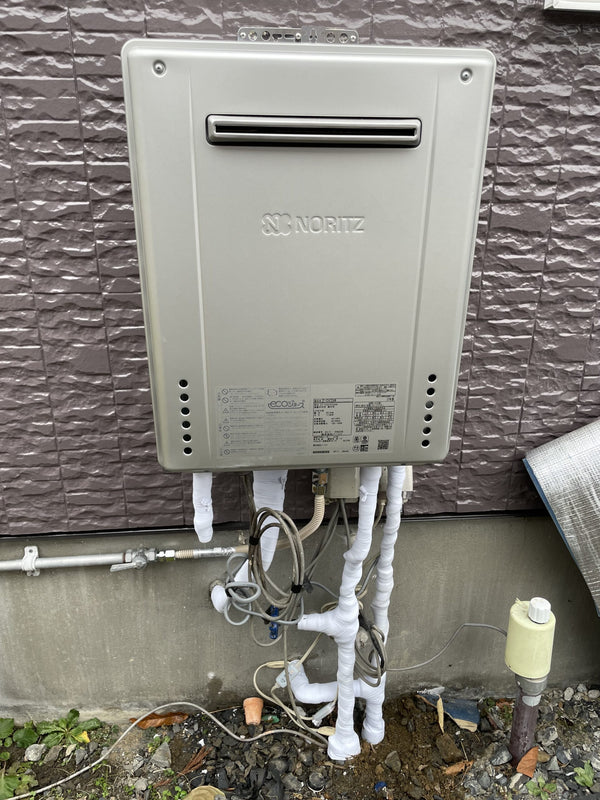 ガス給湯器交換工事　岩手県一関市　GT-C2472SAW-BL-set-LPG
