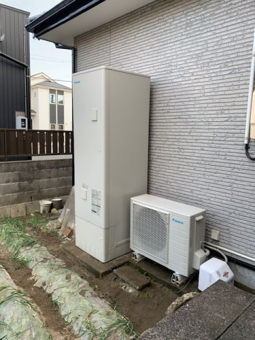 エコキュート交換工事　静岡県浜松市西区　EQN46XV-set - After