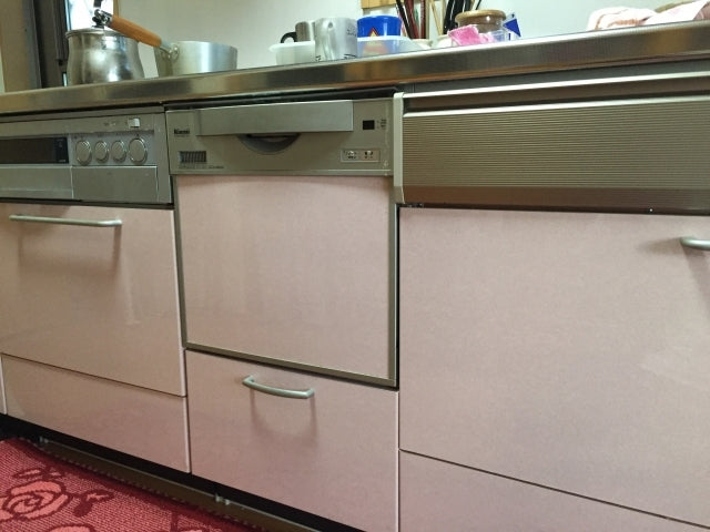 ビルトイン食器洗い乾燥機交換工事　愛知県名古屋市名東区　RKW-403C-sale - Before