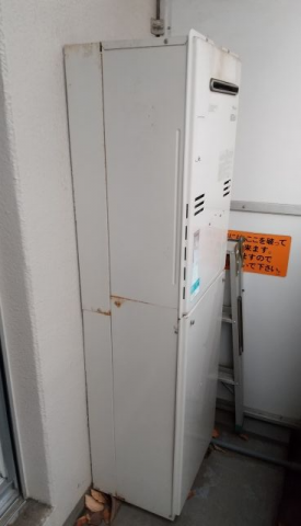 ガス給湯器交換工事　千葉県印西市　GTH-C2461SAW3H-1-BL-set-13A - Before