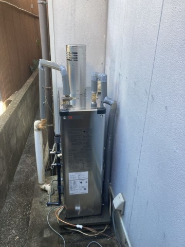 石油給湯器交換工事　和歌山県田辺市　OTX-4717YSV