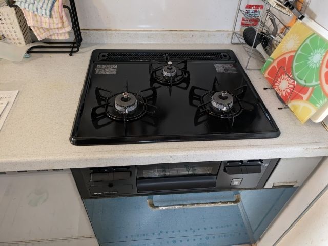 ビルトインガスコンロ レンジフード交換工事　千葉県船橋市　NFG7B03BA - After