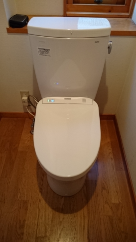 トイレ交換工事(塩入）　神奈川県横浜市青葉区　CS230B-SH230BA-W