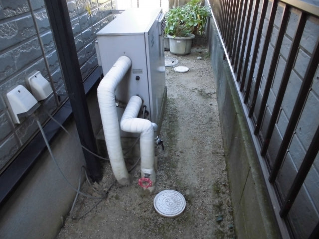 給湯器交換工事　兵庫県姫路市　RUF-A2400SAG-A-set-LPG - Before