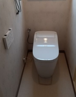 トイレ交換工事　神奈川県平塚市　XCH1601RWS-N