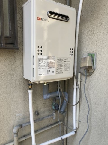 ガス給湯器交換工事　大阪府泉大津市　GQ-1639WS-1-set-13A