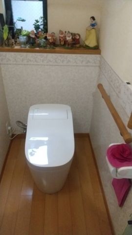 トイレ交換工事　千葉県我孫子市　XCH1602WS-N