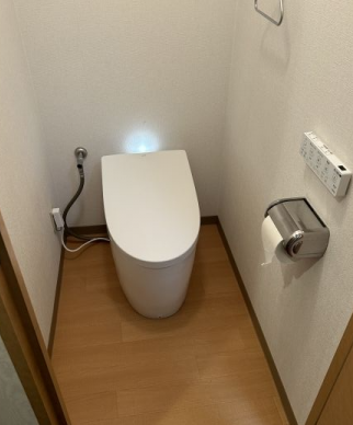 トイレ交換工事　栃木県宇都宮市　CES9710F-N-NW1