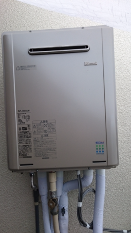 給湯器交換工事　神奈川県横須賀市　RUF-E2405SAW-13A-set