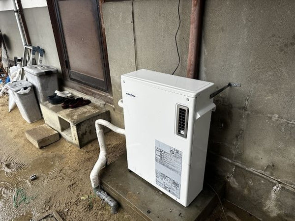 石油給湯器交換工事　奈良県北葛城郡河合町　UIB-SA472-M