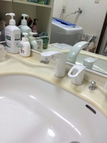 水栓交換工事　兵庫県伊丹市　SF-800SU