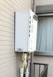 ガス給湯器交換工事　神奈川県川崎市中原区　GT-2070SAW-BL-set-13A - Before