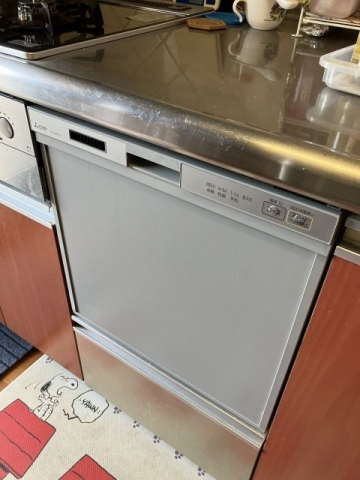 ビルトイン食洗機交換工事　大阪府大阪市東成区　EW-45R2S - After