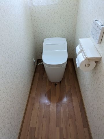 トイレ交換工事　静岡県浜松市西区　XCH1602WS-N