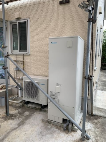 エコキュート交換工事　静岡県沼津市　EQX37XFV-set - After