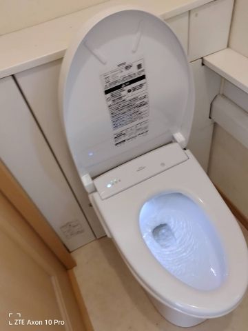 便座交換工事　東京都世田谷区　TCF4714-NW1