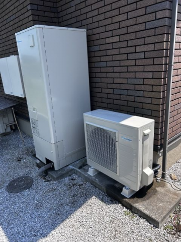 エコキュート交換工事　埼玉県川越市　EQX37XFV-set - After