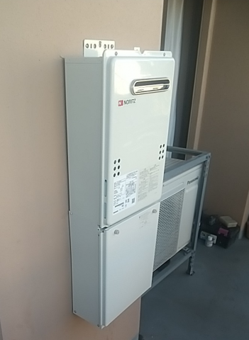 ガス給湯器交換工事　石川県金沢市　GQ-2039WS-1-set-13A
