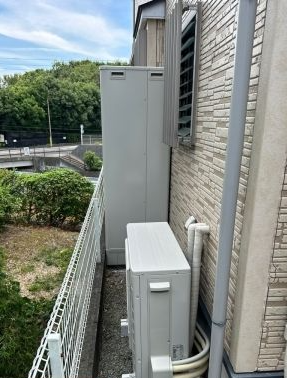 エコキュート交換工事　神奈川県秦野市　EQX37XFV-set - After