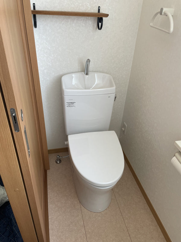 トイレ トイレ交換工事　宮城県角田市　TCF4744AK-NW1