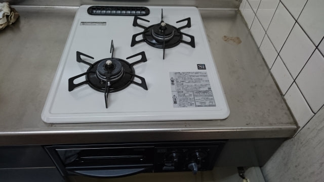 ガスコンロ交換工事　神奈川県横浜市港北区　RB2K2H3SB-13A - After