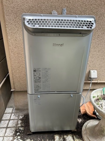 ガス給湯器交換工事　京都府京都市上京区　RUF-E2406AW-A-set-13A
