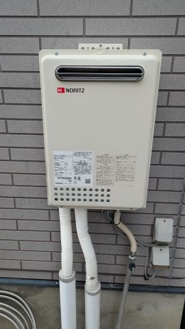 ガス給湯器交換工事　広島県広島市安佐南区　GQ-2439WS-1-set-LPG