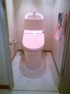 トイレ交換工事　静岡県沼津市　CES9333PXL-SR2