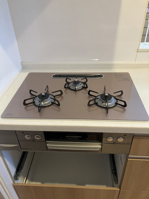 ビルトインガスコンロ交換工事　兵庫県明石市　PD-863WS-U75GP-13A