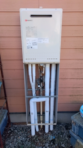 給湯器交換工事　東京都八王子市　GT-2450SAWX-2BL-set-LPG
