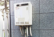 ガス給湯器交換工事　大阪府羽曳野市　RUF-E2401SAW(A)-set - Before