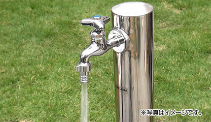 一般用蛇口[壁][単水栓][カップリング付き横水栓][呼13][一般地]