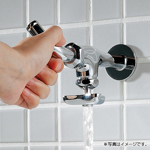 洗面用蛇口 DaReya[壁][単水栓][横水栓][スパウト120mm][誰や！パイプ